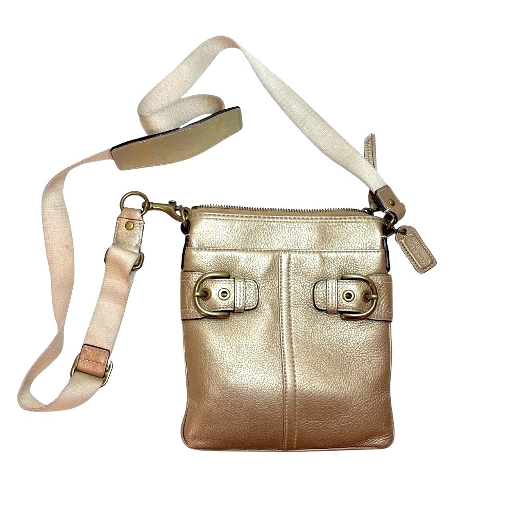 COACH Vintage Y2K Metallic Crossbody Bag